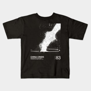 China Crisis / Minimalist Graphic Design Fan Artwork Kids T-Shirt